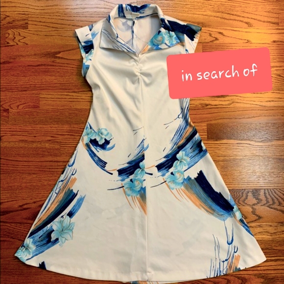 Forever 21 Dresses & Skirts - ⚠️In search of⚠️ISO:Blue floral print skater dress